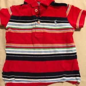 Polo baby boy striped polo